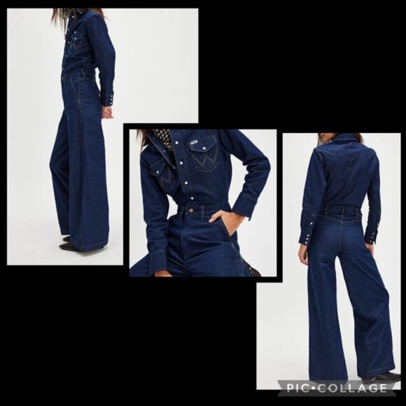 Wrangler Trouser Coveralls - Picture 1 of 7